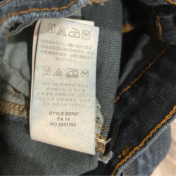 J. Crew Reid Reid Classic Dark Wash Straight Leg Slim Jeans Size 26 - Picture 10 of 13